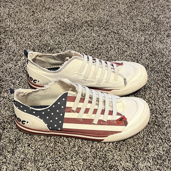 Rocket Dog slip on patriotic shoes - Picture 2 of 16